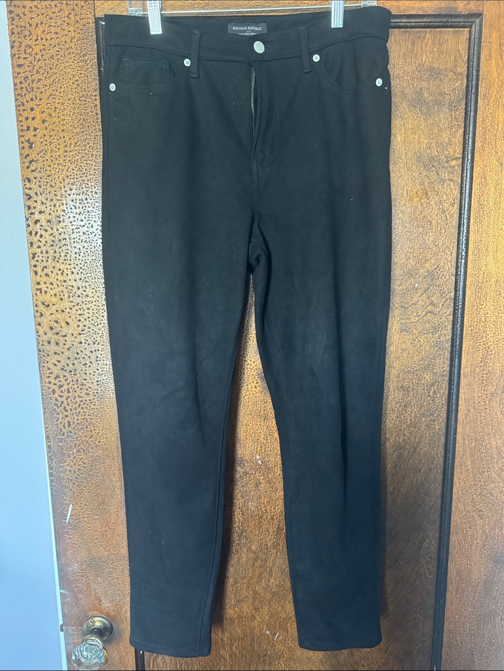Banana Republic Black Slim Fit Chinos